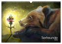 Tierfreunde (Wandkalender 2024 DIN A3 quer), CALVENDO Monatskalender