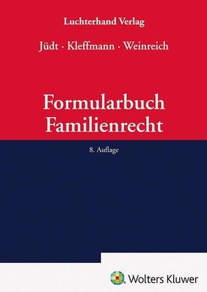 Jüdt, Eberhardt / Norbert Kleffmann et al (Hrsg.). Formularbuch Familienrecht - Praxis des familiengerichtlichen Verfahrens. Hermann Luchterhand Verla, 2026.
