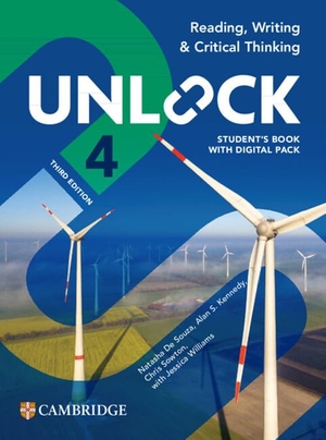 De Souza, Natasha / Kennedy, Alan S et al. Unlock Level 4 Reading, Writing and Critical Thinking Student's Book with Digital Pack. Cambridge University Press & Assessment, 2025.