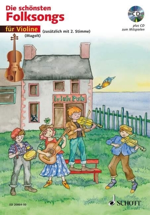 Magolt, Hans / Marianne Magolt (Hrsg.). Die schönsten Folksongs - 1-2 Violinen. Ausgabe mit CD.. Schott Music, 2010.
