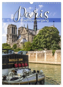 PARIS Stadtspaziergang (Wandkalender 2024 DIN A3 hoch), CALVENDO Monatskalender