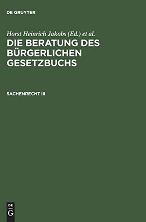 Schubert, Werner / Horst Heinrich Jakobs (Hrsg.). Sachenrecht III - Grundbuchordnung. De Gruyter, 1982.