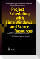 Project Scheduling with Time Windows and Scarce Resources