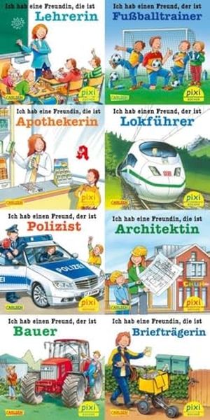 Pixi-Box 281: Tolle Berufe bei Pixi (8x8 Exemplare). Carlsen Verlag GmbH, 2022.