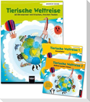 Tierische Weltreise, Paket (Buch und 2 Lieder-CDs)