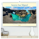 Sao Miguel Azoren - Vulkanisch geprägte Trauminsel im Atlantik (hochwertiger Premium Wandkalender 2025 DIN A2 quer), Kunstdruck in Hochglanz