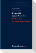 Universität in der Pandemie / L'Université en temps de pandémie