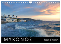 Mykonos - Stille Ecken (Wandkalender 2025 DIN A4 quer), CALVENDO Monatskalender
