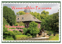 Wassermühlen Panorama Niederrhein Brüggen-Wegberg (Tischkalender 2024 DIN A5 quer), CALVENDO Monatskalender