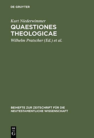 Niederwimmer, Kurt. Quaestiones theologicae - Gesammelte Aufsätze. De Gruyter, 1998.