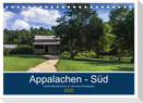 Appalachen - Süd (Tischkalender 2025 DIN A5 quer), CALVENDO Monatskalender