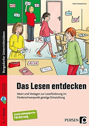 Kampmann, Katrin. Das Lesen entdecken - Ideen und Vorlagen zur Leseförderung im Förderschwerpunkt geistige Entwicklung (4. bis 9. Klasse). Persen Verlag i.d. AAP, 2021.