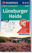 KOMPASS Wanderkarte 718 Lüneburger Heide 1:50.000
