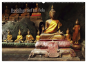 Buddhas tief im Fels (Wandkalender 2024 DIN A2 quer), CALVENDO Monatskalender