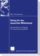Bankinterne Rating-Systeme basierend auf Bilanz- und GuV-Daten für deutsche mittelständische Unternehmen