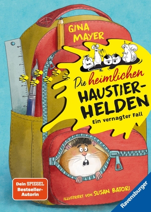 Mayer, Gina. Die heimlichen Haustier-Helden, Band 1 - Ein vernagter Fall. Ravensburger Verlag, 2026.