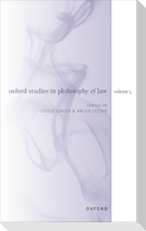 Oxford Studies in Philosophy of Law Volume 5
