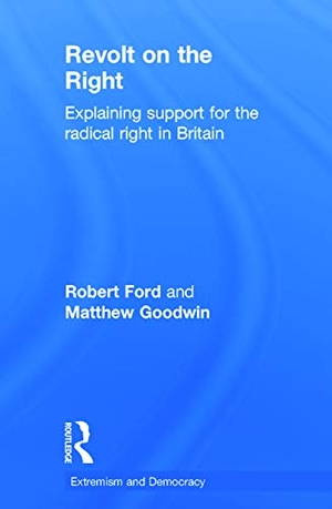 Ford, Robert / Matthew Goodwin. Revolt on the Right - Explaining Support for the Radical Right in Britain. Taylor & Francis, 2014.
