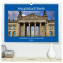 Hauptstadt Berlin (hochwertiger Premium Wandkalender 2024 DIN A2 quer), Kunstdruck in Hochglanz