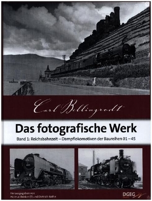 Bellingrodt, Carl. Das fotografische Werk, Band 1 - Reichsbahn-Zeit, Dampflokomotiven der Baureihen 01 - 45. DGEG Medien, 2023.