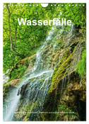 Wasserfälle in Deutschland, Frankreich und auf den Britischen Inseln (Wandkalender 2025 DIN A4 hoch), CALVENDO Monatskalender