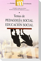Temas de pedagogía social-educación social