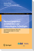 Doctoral Symposium on Information and Communication Technologies
