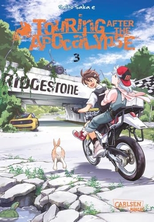 Saito, Sakae. Touring After the Apocalypse  3 - Slice-of-Life-Manga-Serie über zwei Freundinnen auf Endzeit-Tour durch ein zerstörtes Japan. Carlsen Verlag GmbH, 2024.