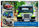 Willys Station Wagon - Ein Taxi mit Kultstatus in Kuba (Wandkalender 2024 DIN A4 quer), CALVENDO Monatskalender