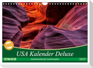 USA Kalender Deluxe (Wandkalender 2025 DIN A4 quer), CALVENDO Monatskalender