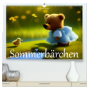 Sommerbärchen (hochwertiger Premium Wandkalender 2024 DIN A2 quer), Kunstdruck in Hochglanz