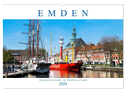 EMDEN, Seehafenstadt in Ostfriesland (Wandkalender 2024 DIN A3 quer), CALVENDO Monatskalender