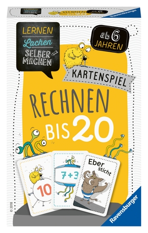 Spitznagel, Elke. Lernen Lachen Selbermachen: Kartenspiel Rechnen bis 20. Ravensburger Spieleverlag, 2021.