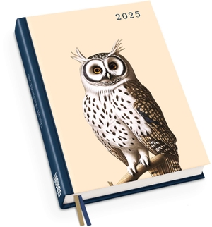 DUMONT Kalender (Hrsg.). Taschenkalender Eule 2025 - Von 30x40 - Terminplaner mit Wochenkalendarium - Format 11,3 x 16,3 cm. Neumann Verlage GmbH & Co, 2024.