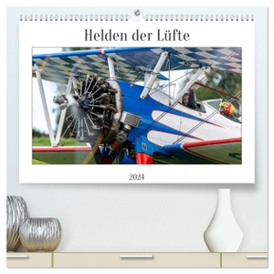 Helfferich, Markus. Helden der Lüfte (hochwertiger Premium Wandkalender 2024 DIN A2 quer), Kunstdruck in Hochglanz - Flugzeuge und Hubschrauber. Calvendo, 2023.