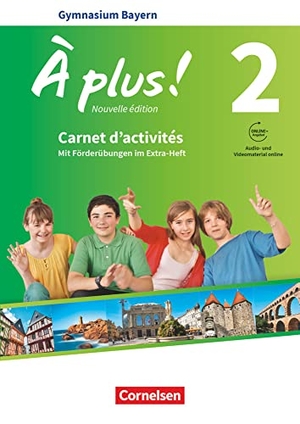 Gregor, Gertraud / Catherine Mann-Grabowski. À plus ! - Nouvelle édition - Bayern Band 2: 7. Jahrgangsstufe - Carnet d'activités mit Audios und Videos online - Mit zusätzlichen Übungen im Extra-Heft. Cornelsen Verlag GmbH, 2019.