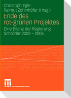 Ende des rot-grünen Projekts