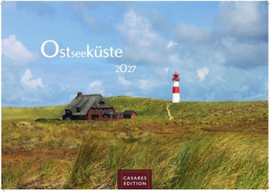Ostseeküste Kalender 2027 - Wandkalender | Fotokalender Deutschland 24x35cm | Stimmungsvolle Küstenmomente im Ostseeküste - 12 faszinierende Ansichten von Meer und Natur. Casares Fine Art Edition, 2026.