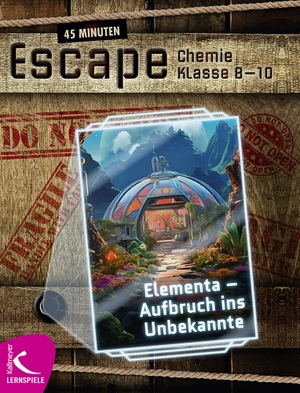 Hild, Ronald / Petra Wlotzka. 45 Minuten Escape - Elementa: Aufbruch ins Unbekannte - Escape Game für den Chemieunterricht Klasse 8-10. Kallmeyer'sche Verlags-, 2024.
