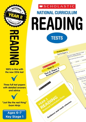 Fletcher, Lesley / Graham Fletcher. Reading Tests (Year 2). Scholastic, 2015.