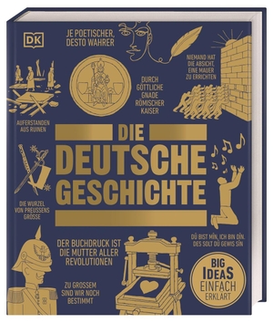 Oelze, Patrick / Raßloff, Steffen et al. Big Ideas. Die deutsche Geschichte - Big Ideas - einfach erklärt. Konzentriertes Wissen über die wichtigsten Ereignisse der Deutschen Geschichte von der Spätantike bis heute. Dorling Kindersley Verlag, 2026.