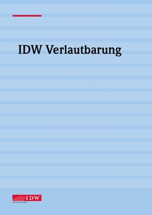IDW Verlag (Hrsg.). IDW Standard: Grundsätze zur Durchführung von Unternehmensbewertungen (IDW S 1 i.d.F. 2026) - Stand: 11.02.2026. Idw-Verlag GmbH, 2026.