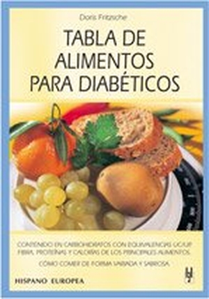 Fritzsche, Doris. Tabla de alimentos para diabéticos. Editorial Hispano Europea S.A., 2003.
