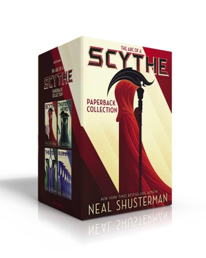 Shusterman, Neal. The Arc of a Scythe Paperback Collection (Boxed Set) - Scythe; Thunderhead; The Toll; Gleanings. Simon & Schuster Books for Young Readers, 2024.