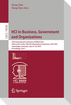 HCI in Business, Government and Organizations