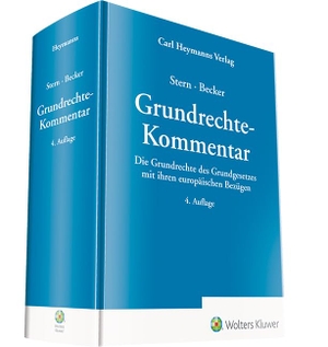 Becker, Florian. Grundrechte - Kommentar - Die Grundrechte des Grundgesetzes mit ihren europäischen Bezügen. Heymanns Verlag GmbH, 2023.