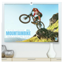Mountainbike - Über Stock und Stein: Edition Funsport (hochwertiger Premium Wandkalender 2024 DIN A2 quer), Kunstdruck in Hochglanz