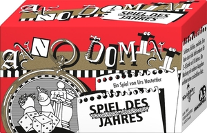 Hostettler, Urs. Anno Domini - Spiel des Jahres - Schätzen - Bluffen - Zweifeln. Abacusspiele GmbH, 2003.