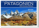 Patagonien NationalParks (Tischkalender 2024 DIN A5 quer), CALVENDO Monatskalender