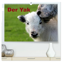 Der Yak (hochwertiger Premium Wandkalender 2025 DIN A2 quer), Kunstdruck in Hochglanz